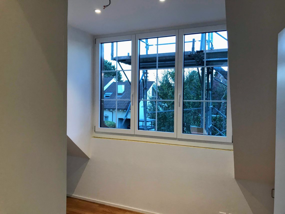 simple renovation - Hügeliacker